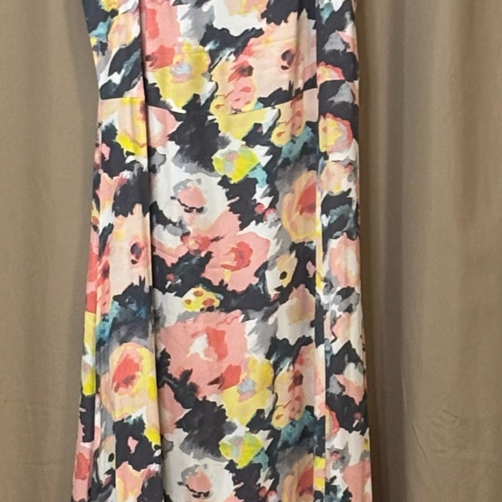 LOFT Multicolor Floral Dress